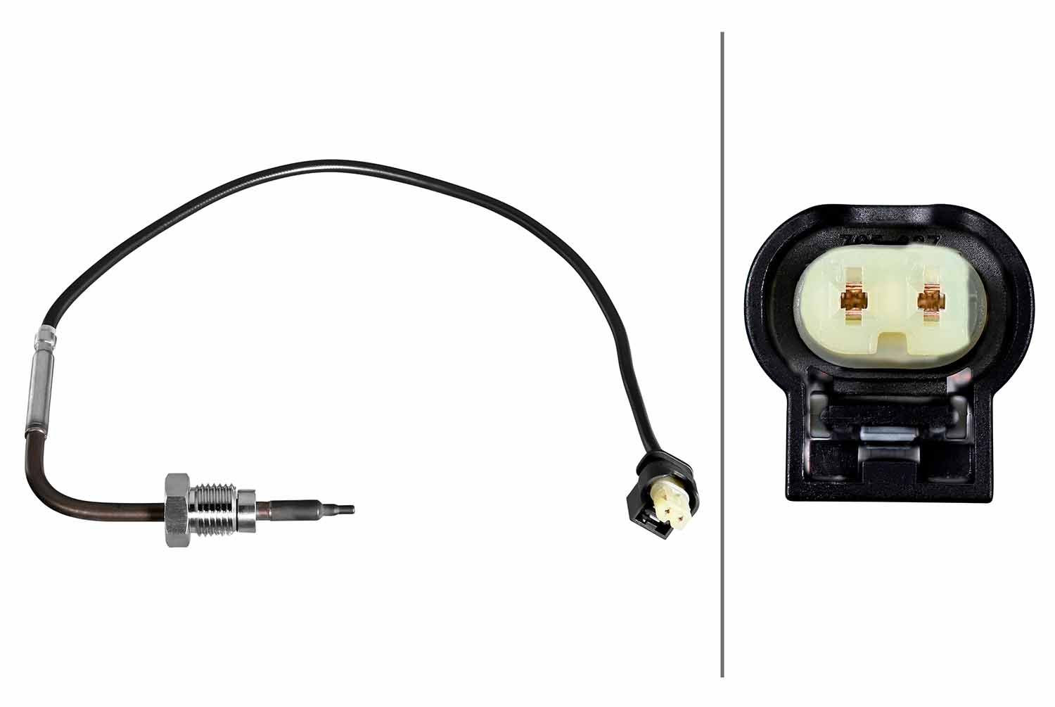 Jutiklis, išmetamųjų dujų temperatūra HELLA 6PT 010 376-811