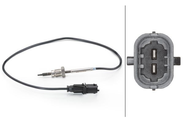Jutiklis, išmetamųjų dujų temperatūra HELLA 6PT 014 494-001