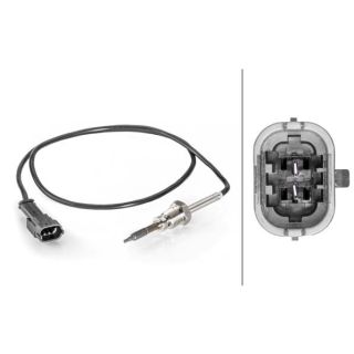 Jutiklis, išmetamųjų dujų temperatūra HELLA 6PT 014 494-341