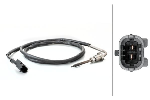 Jutiklis, išmetamųjų dujų temperatūra HELLA 6PT 014 494-641