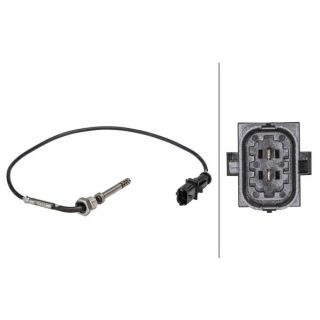 Jutiklis, išmetamųjų dujų temperatūra HELLA 6PT 358 181-041