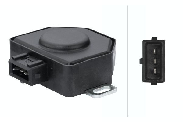 Jutiklis, droselio stūmoklis HELLA 6PX 008 476-341