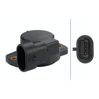 Jutiklis, droselio stūmoklis HELLA 6PX 008 476-451