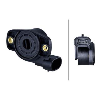 Jutiklis, droselio stūmoklis HELLA 6PX 008 476-741