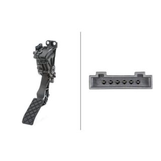 Jutiklis, akceleratoriaus pedalo padėtis HELLA 6PV 008 495-711