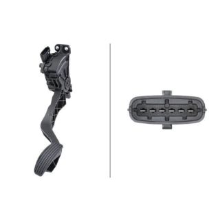 Jutiklis, akceleratoriaus pedalo padėtis HELLA 6PV 009 417-701