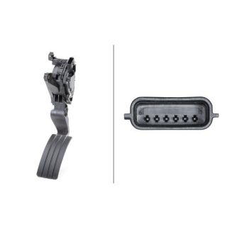 Jutiklis, akceleratoriaus pedalo padėtis HELLA 6PV 009 978-771