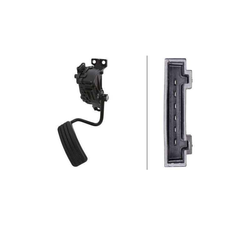 Jutiklis, akceleratoriaus pedalo padėtis HELLA 6PV 010 946-191