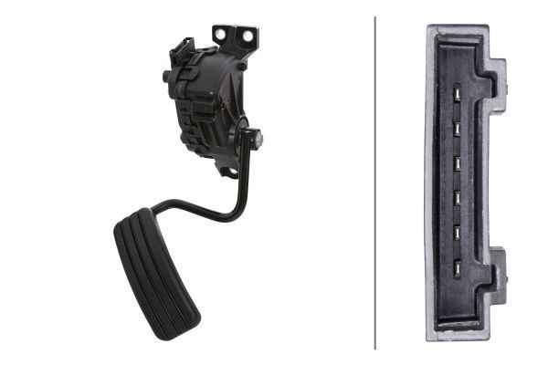 Jutiklis, akceleratoriaus pedalo padėtis HELLA 6PV 010 946-191