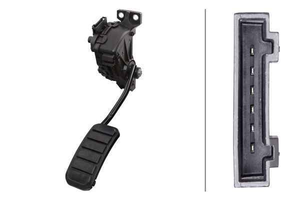 Jutiklis, akceleratoriaus pedalo padėtis HELLA 6PV 010 946-321