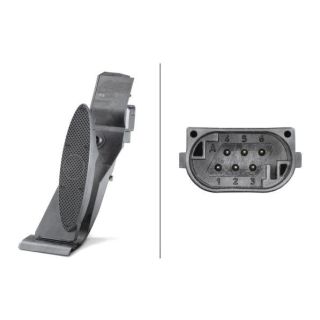 Jutiklis, akceleratoriaus pedalo padėtis HELLA 6PV 010 946-431