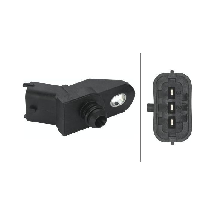 Jutiklis, kompresoriaus slėgis HELLA 6PP 009 400-451