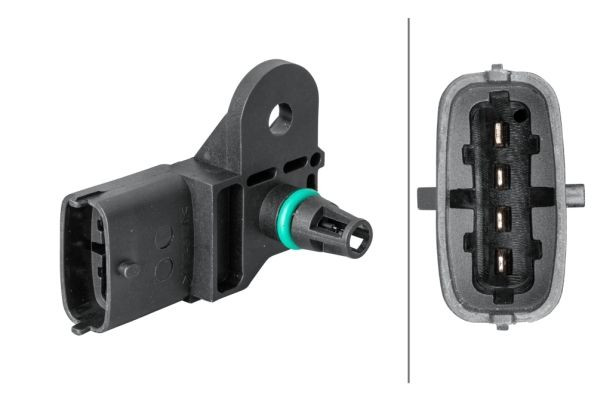 Jutiklis, įsiurbimo kolektoriaus slėgis HELLA 6PP 009 400-951