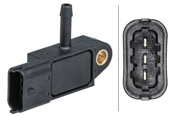 Jutiklis, kompresoriaus slėgis HELLA 6PP 009 403-041