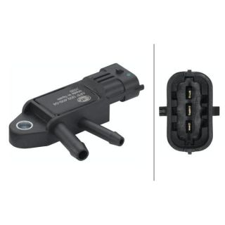 Jutiklis, išmetimo slėgis HELLA 6PP 009 409-041