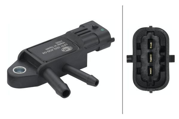 Jutiklis, išmetimo slėgis HELLA 6PP 009 409-041