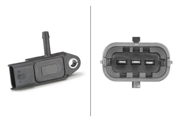 Jutiklis, įsiurbimo kolektoriaus slėgis HELLA 6PP 013 112-261