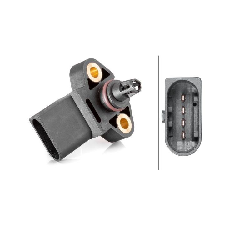 Jutiklis, kompresoriaus slėgis HELLA 6PP 013 400-041