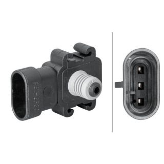 Jutiklis, kompresoriaus slėgis HELLA 6PP 358 152-001