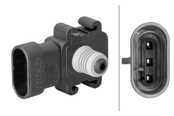 Jutiklis, kompresoriaus slėgis HELLA 6PP 358 152-001