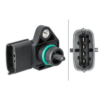 Jutiklis, kompresoriaus slėgis HELLA 6PP 358 152-031