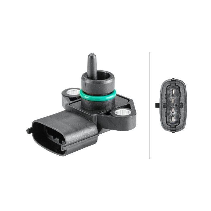 Jutiklis, įsiurbimo kolektoriaus slėgis HELLA 6PP 358 152-211