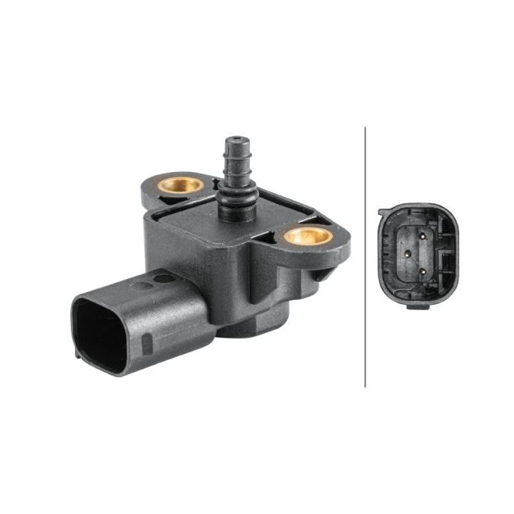 Jutiklis, įsiurbimo kolektoriaus slėgis HELLA 6PP 358 152-271