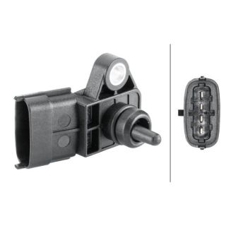 Jutiklis, įsiurbimo kolektoriaus slėgis HELLA 6PP 358 152-311