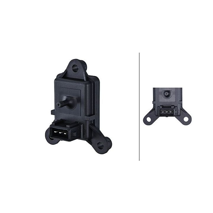 Jutiklis, įsiurbimo kolektoriaus slėgis HELLA 6PP 358 152-451