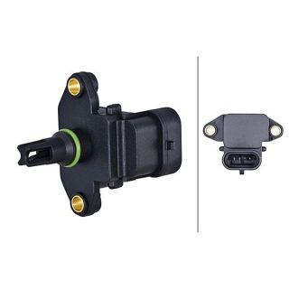 Jutiklis, įsiurbimo kolektoriaus slėgis HELLA 6PP 358 152-461