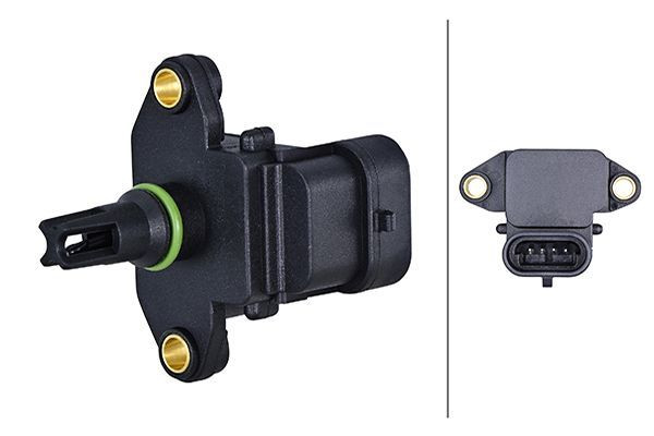 Jutiklis, įsiurbimo kolektoriaus slėgis HELLA 6PP 358 152-461