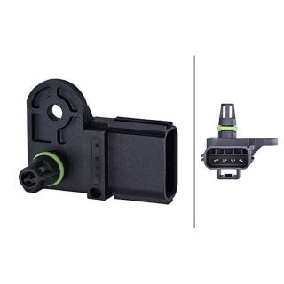 Jutiklis, įsiurbimo kolektoriaus slėgis HELLA 6PP 358 152-531