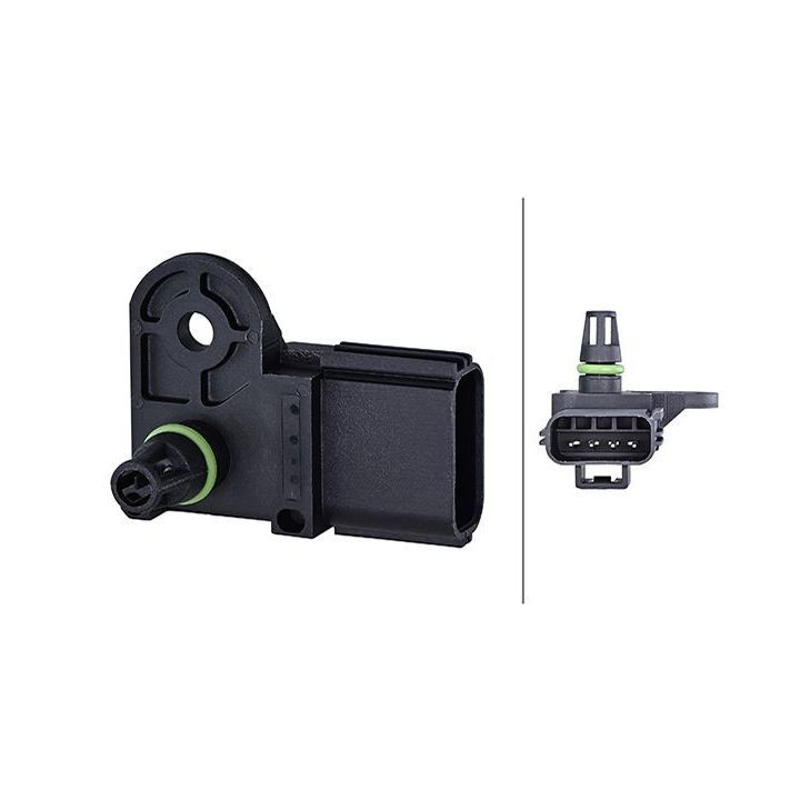 Jutiklis, įsiurbimo kolektoriaus slėgis HELLA 6PP 358 152-531