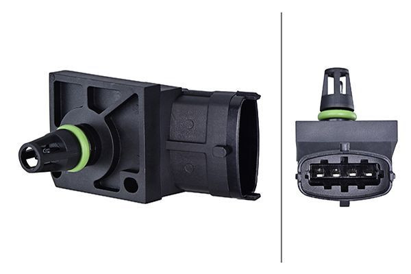 Jutiklis, įsiurbimo kolektoriaus slėgis HELLA 6PP 358 152-621