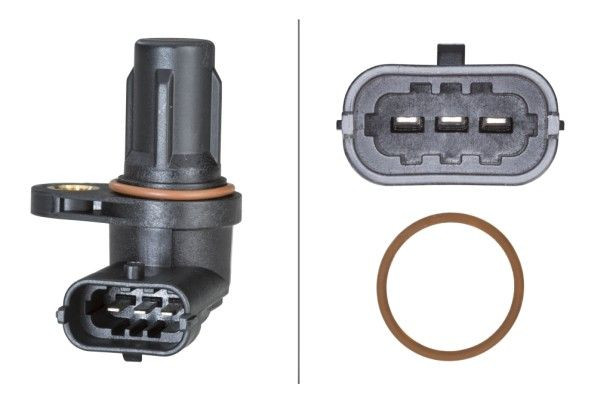 Jutiklis, skirstomojo veleno padėtis HELLA 6PU 009 168-081