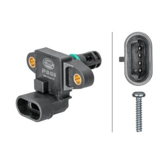 Jutiklis, įsiurbimo kolektoriaus slėgis HELLA 6PP 009 400-341