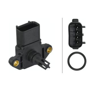 Jutiklis, įsiurbimo kolektoriaus slėgis HELLA 6PP 009 400-381