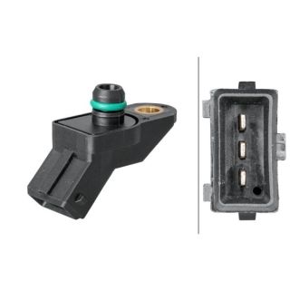 Jutiklis, įsiurbimo kolektoriaus slėgis HELLA 6PP 009 400-651