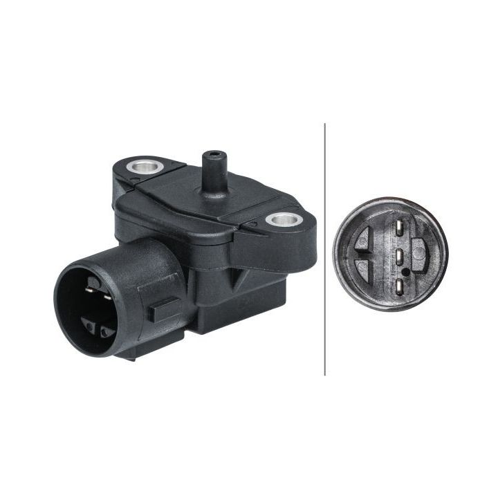 Jutiklis, įsiurbimo kolektoriaus slėgis HELLA 6PP 009 403-001