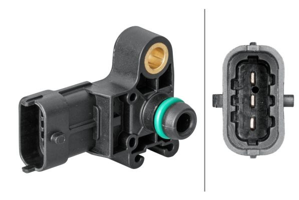 Jutiklis, įsiurbimo kolektoriaus slėgis HELLA 6PP 013 112-081