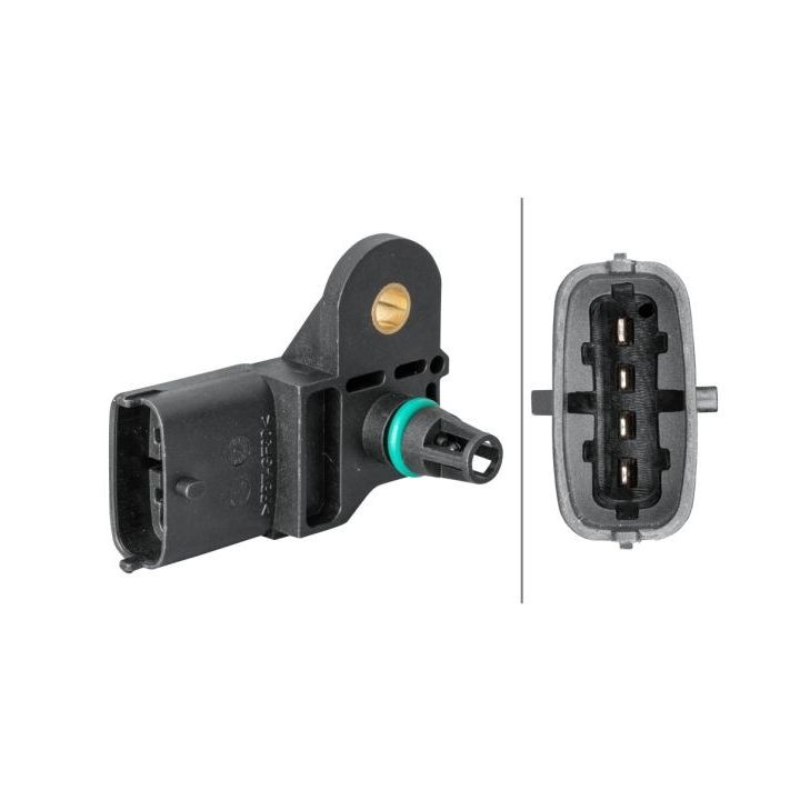 Jutiklis, įsiurbimo kolektoriaus slėgis HELLA 6PP 013 112-211