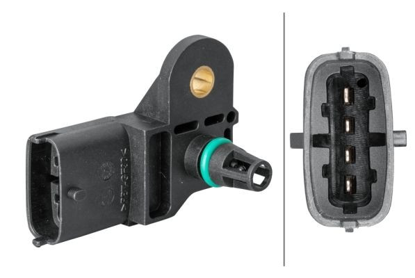 Jutiklis, įsiurbimo kolektoriaus slėgis HELLA 6PP 013 112-211