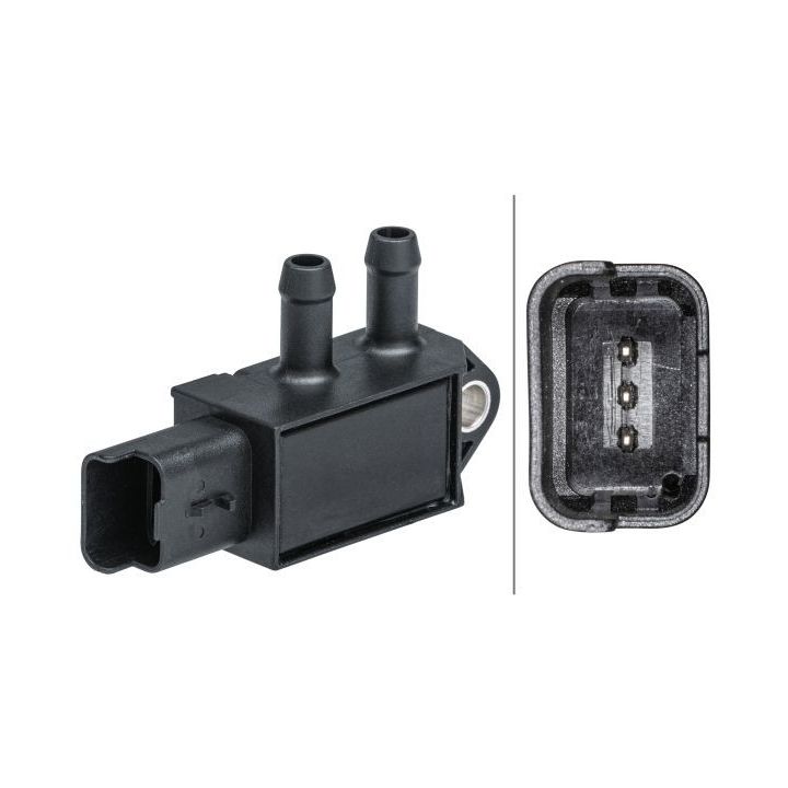 Jutiklis, išmetimo slėgis HELLA 6PP 009 403-431