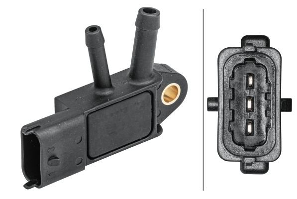 Jutiklis, išmetimo slėgis HELLA 6PP 009 409-051