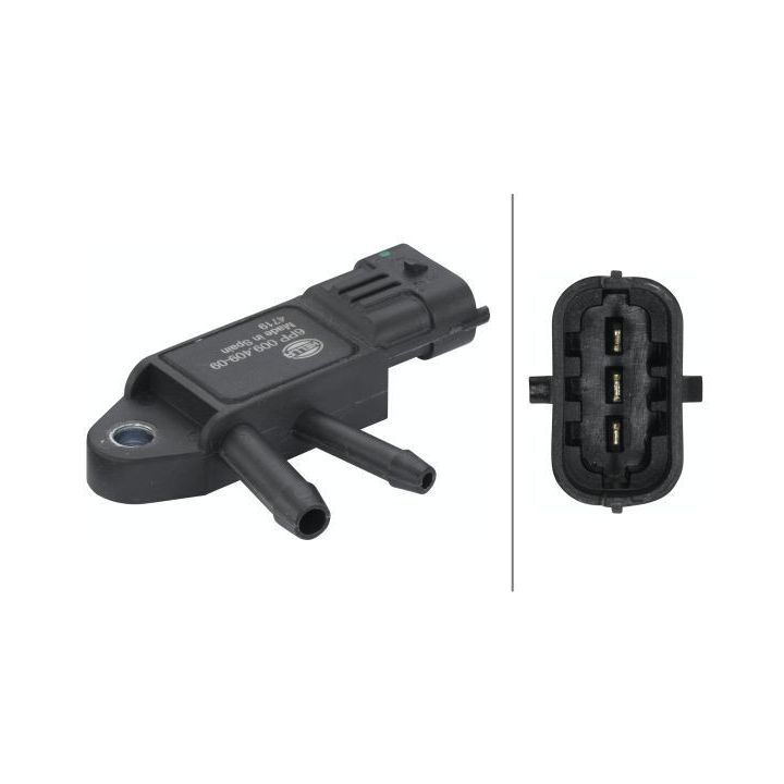 Jutiklis, išmetimo slėgis HELLA 6PP 009 409-091