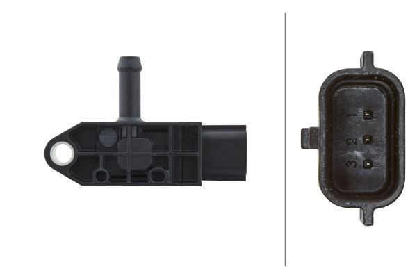 Jutiklis, išmetimo slėgis HELLA 6PP 009 409-121