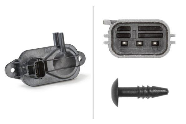 Jutiklis, išmetimo slėgis HELLA 6PP 009 409-271