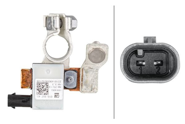 Jutiklis, akumuliatoriaus valdymas HELLA 6PK 010 557-481