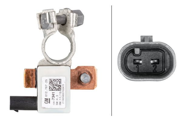 Jutiklis, akumuliatoriaus valdymas HELLA 6PK 012 767-701