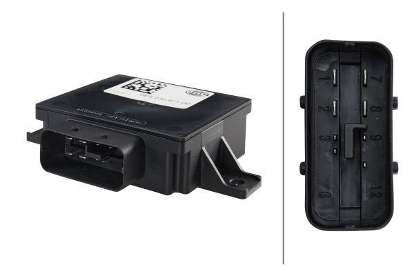 įtampos stabilizatorius, paleidimo / stabdymo sistema HELLA 8ES 010 871-001